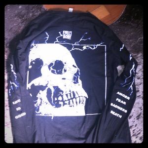 Long sleave vintage health T-shirt